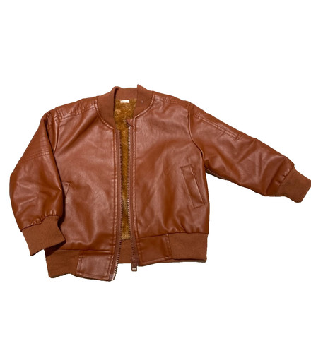 Todler kids marrone ecopelle - todler,
