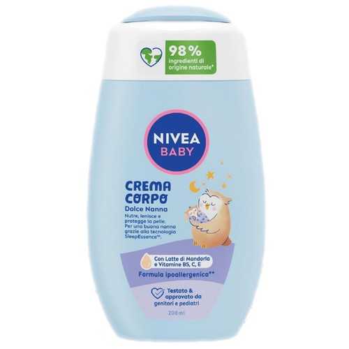 Nivea baby crema corpo - corpo, dolce