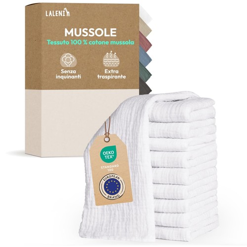 Laleni mussole neonato 70x70cm - laleni,