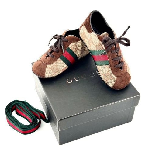 Gucci scarpe bambino tela - gucci,