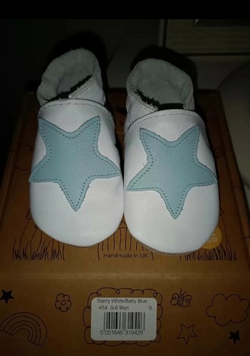 Scarpine neonato pelle 6 - scarpine, in